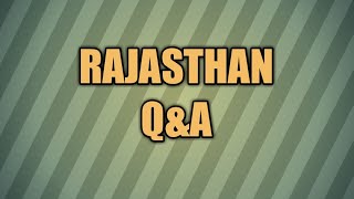 Rajasthan gk part 3