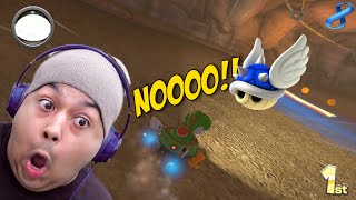 I DON'T F#%KING PLAY ONLINE!! [MARIO KART 8]
