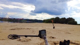 Приборный поиск на пляже/Ока/Павлово/Понтонный мост