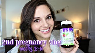 2ND PREGNANCY VLOG | WEEKS 13-16 | Rachel Weiland
