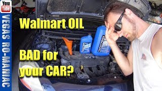 ? What Cheap Walmart Supertec oil does to your CAR after 150000 miles - Toyota