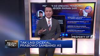 Tak Lagi Dicekal, Prabowo Sambangi AS