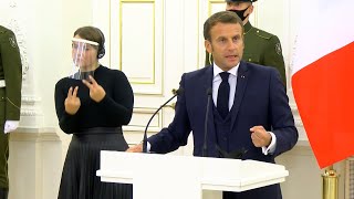 Встреча на Вильне: о чем говорили Макрон и Тихановская в Литве