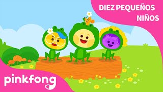 Diez Pequeñas Ranas | Diez Pequeños Niños | Pinkfong Canciones Infantiles