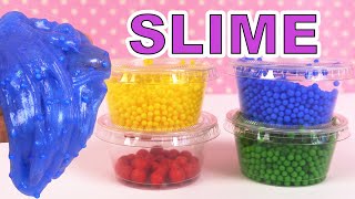 Faire du Slime Différentes Couleurs