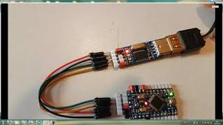 Arduino Pro Mini переходим к адресу загрузчика во Flash загрузка sketch Upload code soft reset