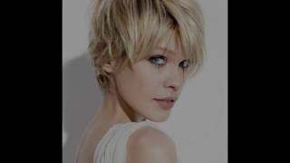 Peinado pelo corto para mujer