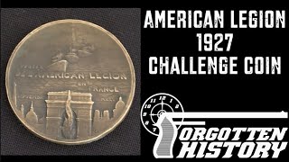 Century-Old Challenge Coin: The American Legion's 1927 Paris Convention