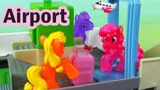 MLP Airport Security Check My Little Pony Travel Part 2 Rarity Pinkie Pie Apple Bloom