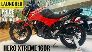 Hero Xtreme 160R Launch | Specification | Price Rs 1 lakh || Bajaj Pulsar Ns, TVS Apache rival