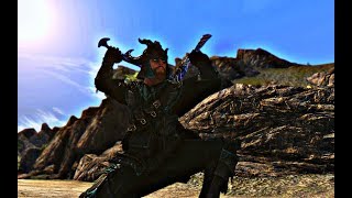 Как установить одноручное оружие на спине? - Skyrim mod