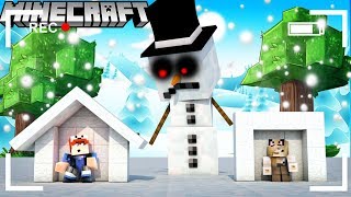 BAZA VS BAŁWAN.EXE - MINECRAFT TSUNAMI CHALLENGE | Vito VS Bella