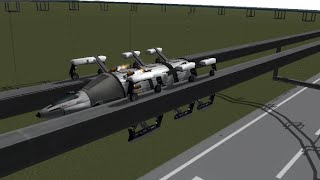 Kerbal Space Program (KSP). Железная дорога. Railroad
