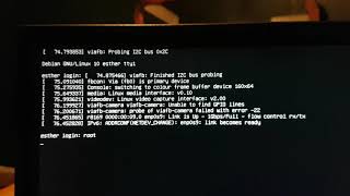 Linux 5.1.16 on a VIA Eden Esther board