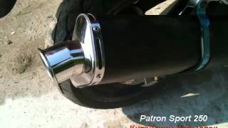 Китайский прямоток на Patron Sport 250
