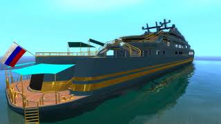 Garry's Mod - GTA V Galaxy Yacht [WIP]