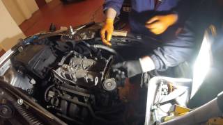 Как поменять цепь ГРМ Volkswagen Polo How to change the timing chain Volkswagen Polo 1,4i