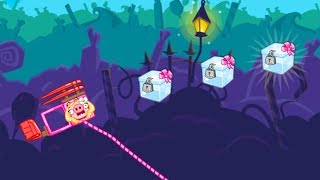 Bad Piggies - KITE FLYING TO CATCH THE TREASURE CHEST!! PINK INVENTIONS!