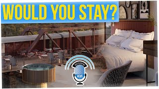 Train Parked on a Bridge Becomes Luxury Hotel (ft. Anthony Lee)