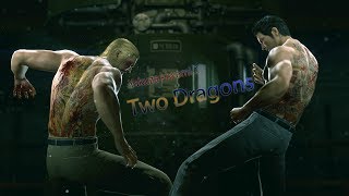 Two Dragons | Yakuza kiwami 2 final Boss Fight No Heat Actions..