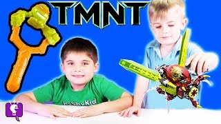 TMNT FlingShot and LEGO Galaxy Squad Toys with HobbyKidsTV