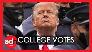 Donald Trump's Defeat Confirmed as US Electoral College Votes