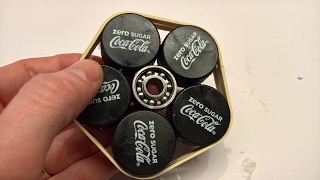 DIY Fidget Toy Challenge 2 | Fidget Spinner Challenge 2 - Plastic Caps
