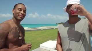 Drake & P. Reign in St. Maarten - Behind the scenes "DNF" #TEAMSXM