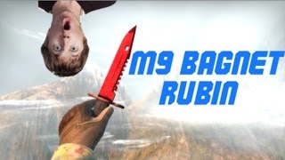 CS:GO | Przedmioty Kolekcjonerów #1: M9 BAGNET - RUBIN (Ruby) (Fabrycznie Nowy)
