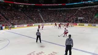 Alexander Alexeyev scores agains Swirzerland at WJC-2019