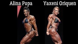 Alina Popa vs Yaxeni Oriquen (Female Bodybuilding)