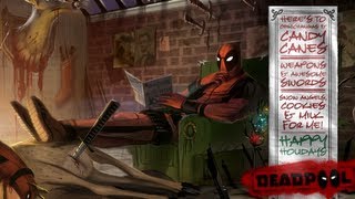 Happy Holidays from Deadpool!