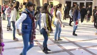 Gence Musiqi Kolleci   Flashmob