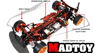 รถดริฟท์สายพาน รุ่นโปร KASEMOTO S01 (4,xxxบาท) (MADTOY)