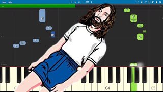 Breakbot - Baby I'm Yours - EASY Piano Tutorial