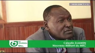 STV - JOURNAL DE 19H00 - (Célestin DJAMEN REJOINT le MRC) - Jeudi 09 Août 2018 - René Narcisse MOTTO