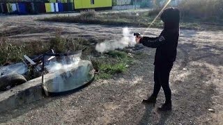 Пробьёт ли травмат ОСА лобовое стекло