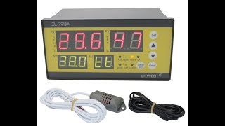 Контроллер Zl-7918a настройка регулировки