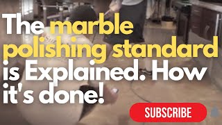 DIY How to polish marble and travertine floors