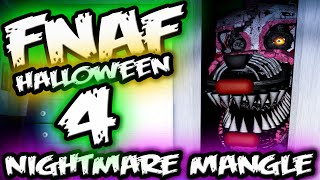 FNAF 4 HALLOWEEN EDITION NIGHTMARE MANGLE || Night 2 || Five Nights at Freddy's 4 Halloween Edition