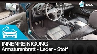 Innenreinigung Glanz für den BMW E36 | Komplette Innenraum Aufbereitung | Gyeon Q2 Leather Coat
