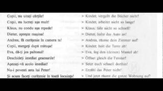Lectie in Limba germana - Lektion in Deutscher Sprache