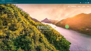 Cara menambahkan gambar background panorama 360 pada file html website kita dengan Panolens.js