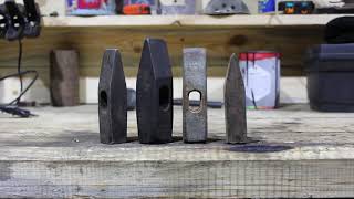 Восстановление - реставрация старого молотка Homemade hammer