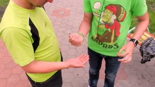 Манипуляция с тремя монетами