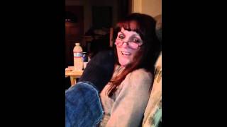 mom won't smell my feet lol