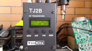 Youkits TJ2B handheld HF transceiver 2015 Version first RX