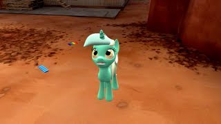 Lyra and Bon Bon in SFM #3 | Come out!