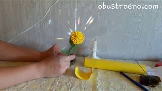 РОМАШКИ из пластиковых бутылок
