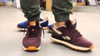 Reebok Classic Suede Leather 30th Anniversary "Henna" On-feet Video at Exclucity